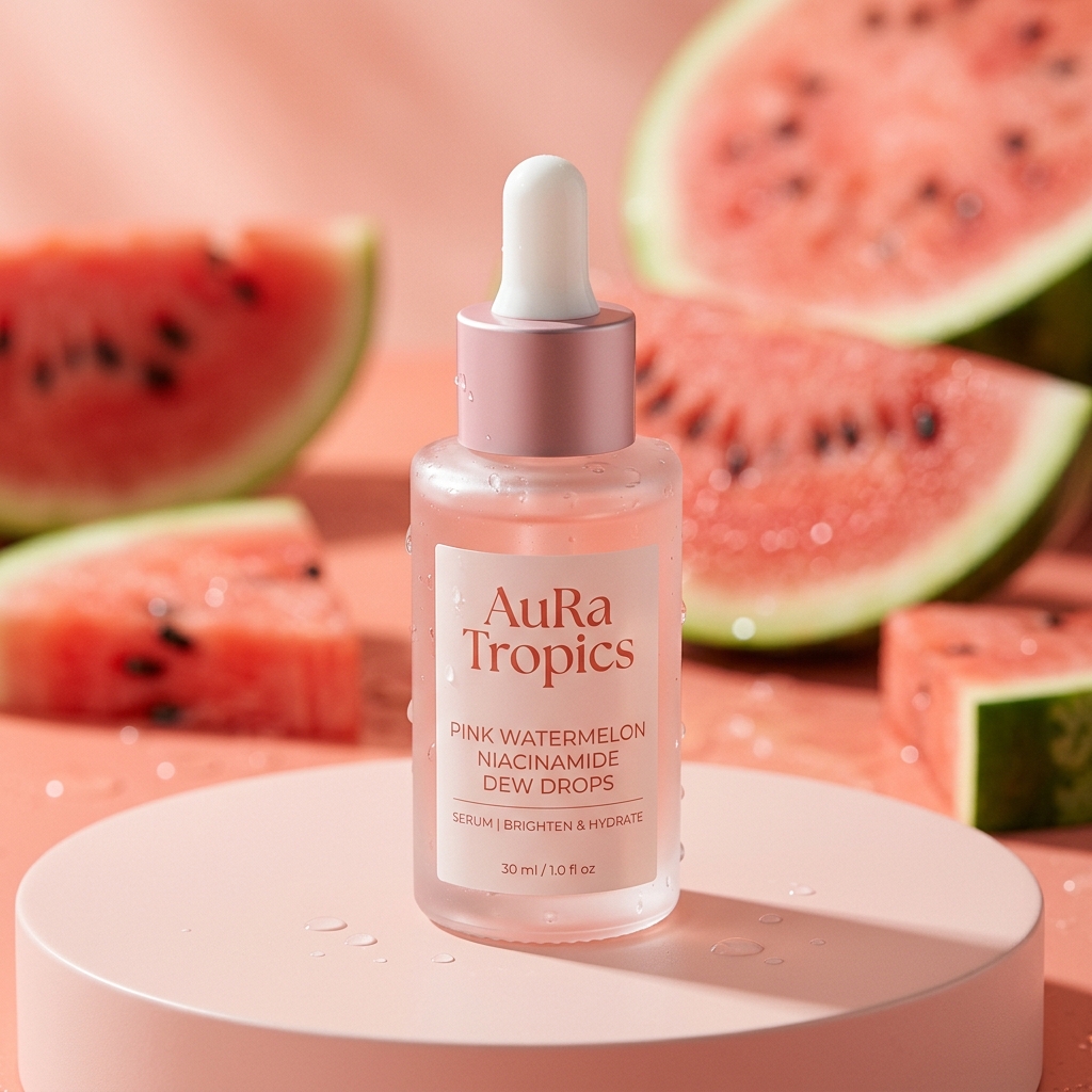 Aura Tropics Watermelon Niacinamide Dew Drops Serum